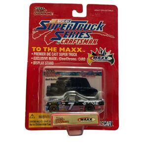 ​Geoff Bodine #7 Exide Ford 1995 Racing Champions SuperTruck NIB Mint Maxx